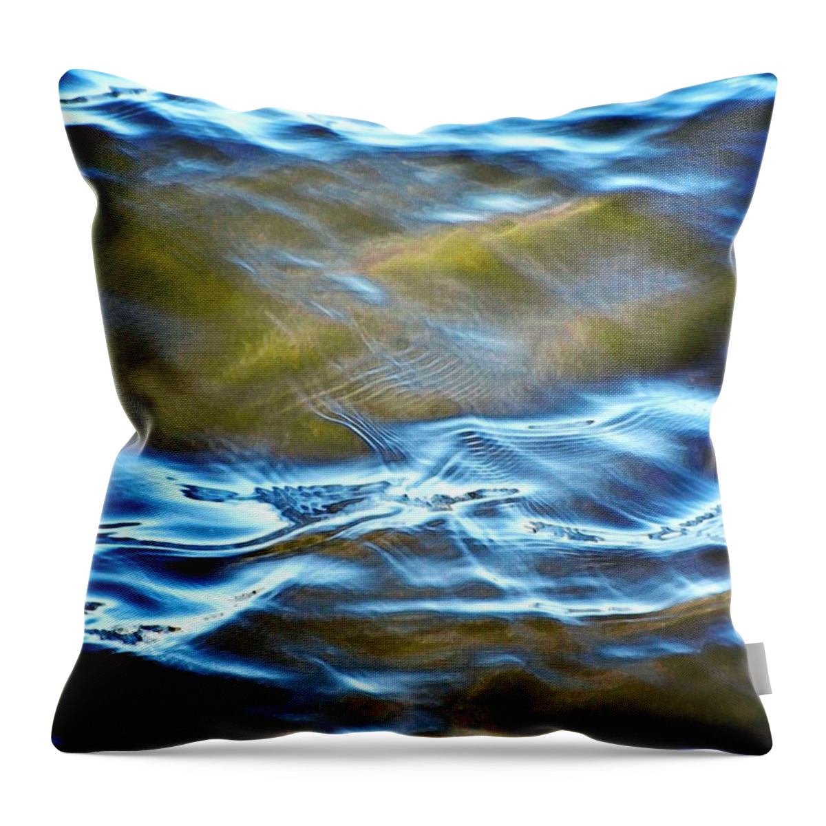 Water Throw Pillow featuring the digital art Illuminated  by Dale  Ford
