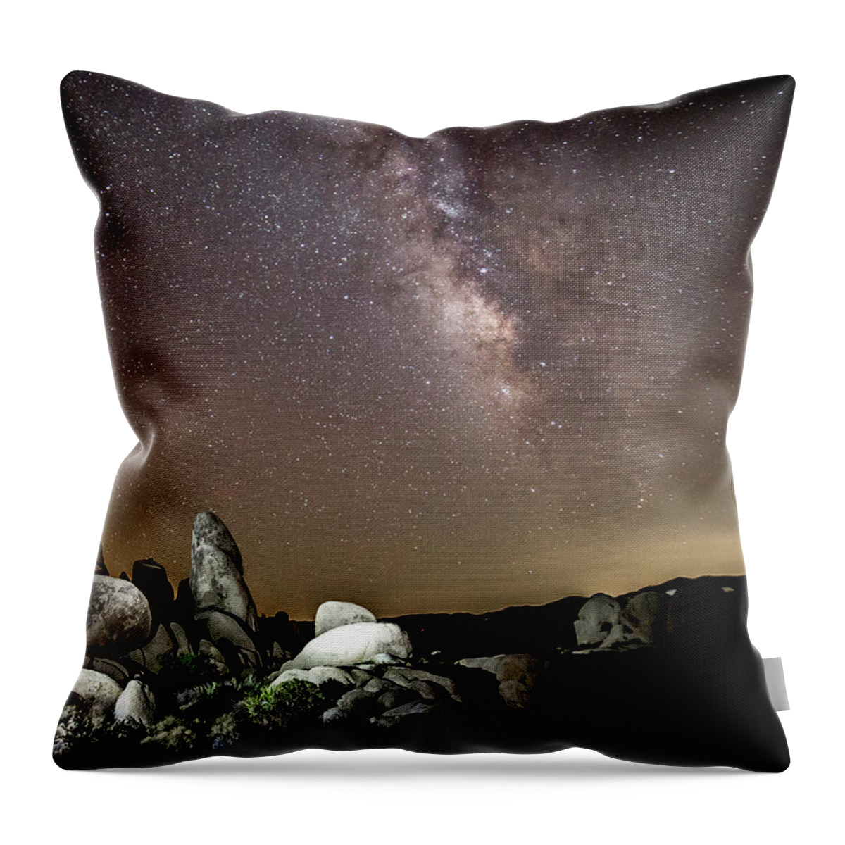 Astrophotography Throw Pillow featuring the photograph Illuminati 3 by Ryan Weddle