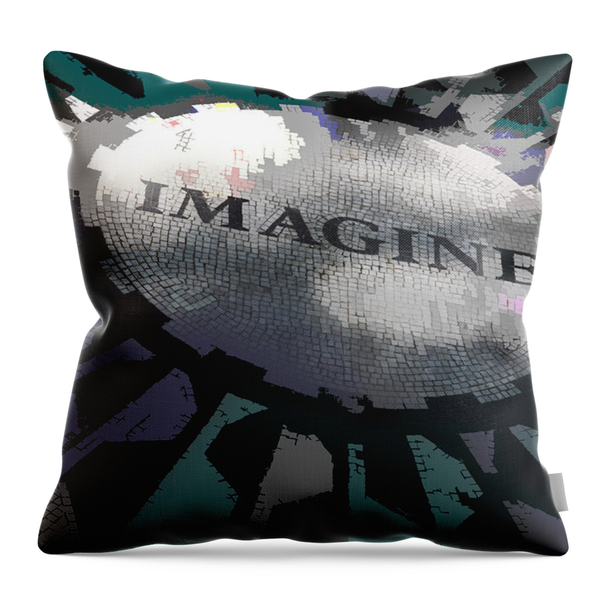 Imagine Throw Pillow featuring the photograph Imagine by Kelley King