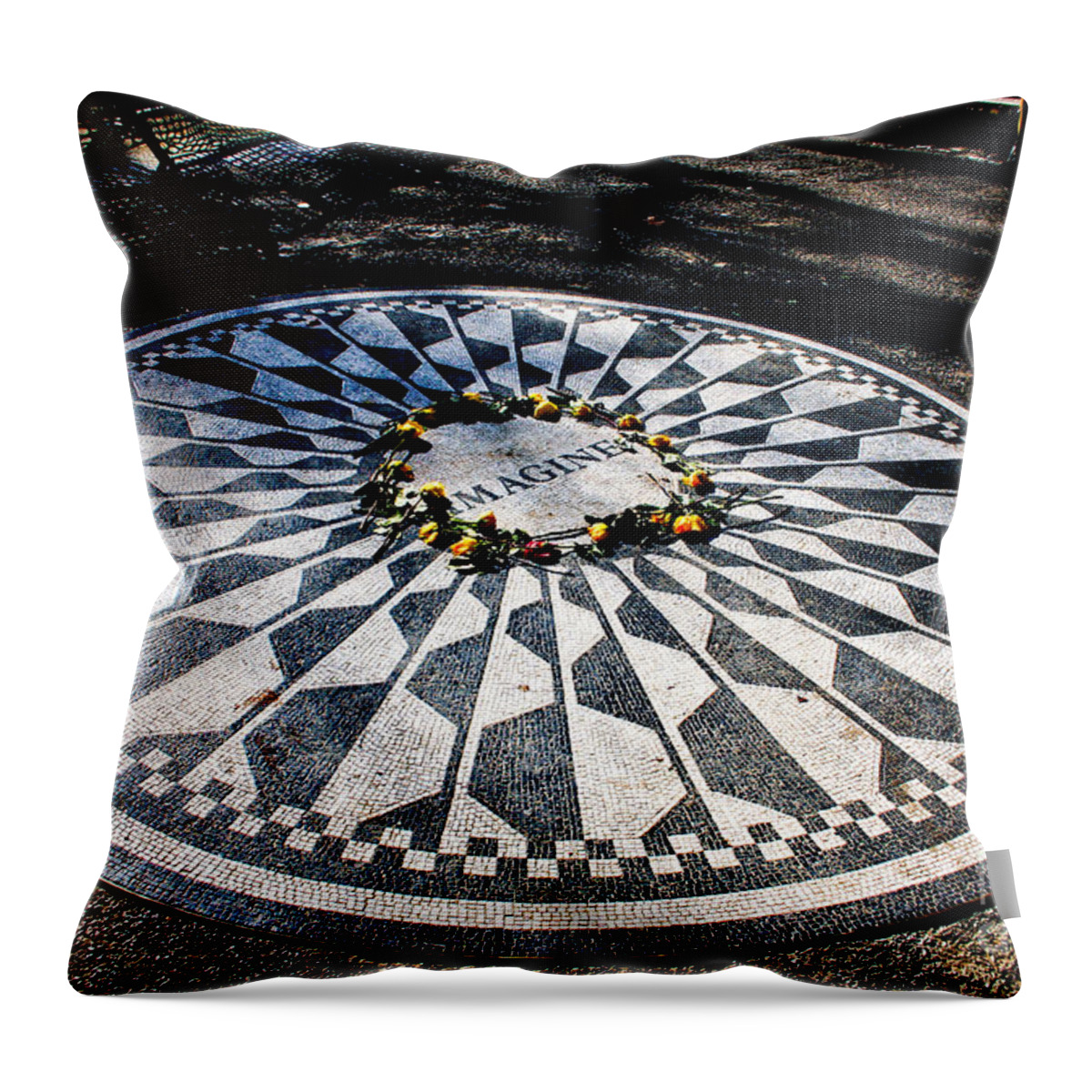 Imagine Throw Pillow featuring the photograph Imagine by Thomas Marchessault