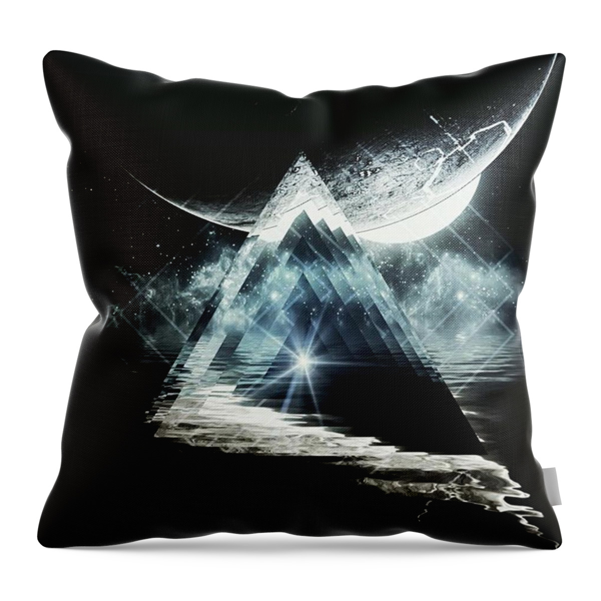 Fragmentapp Throw Pillow featuring the photograph Immaterial by Jorge Ferreira