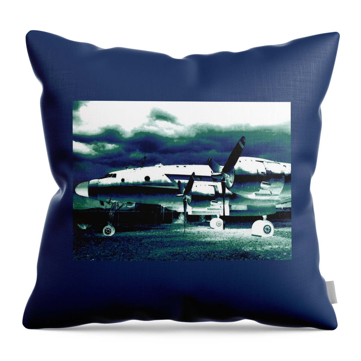 Impressions Throw Pillow featuring the digital art Impressions 7 by Will Borden