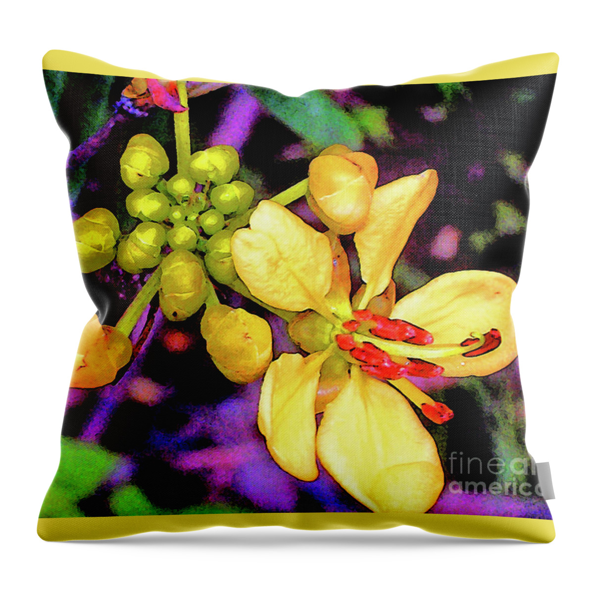 Flowers Throw Pillow featuring the photograph In Bloom by Elizabeth Hoskinson