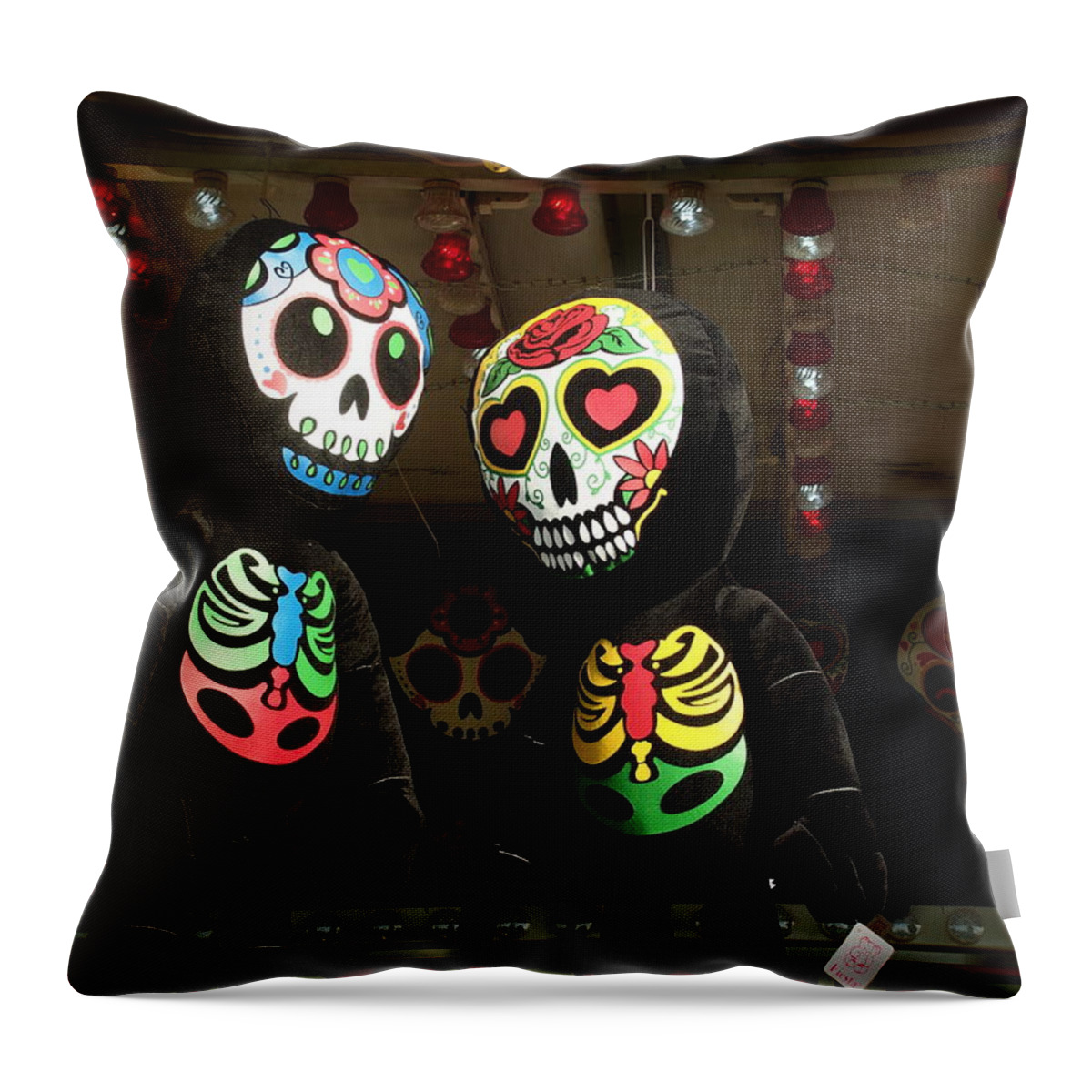 Dorothy Leep Photography Throw Pillow featuring the photograph In Love At The Carnival by Dorothy Lee