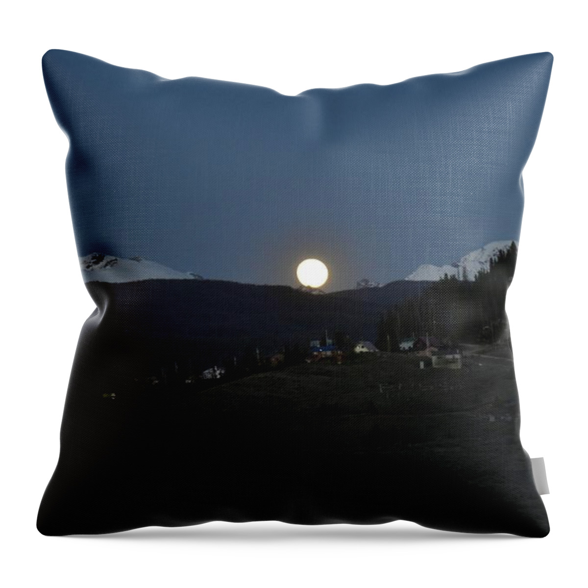 Colorado Throw Pillow featuring the photograph In Or Little Town by Tracy Rice Frame Of Mind