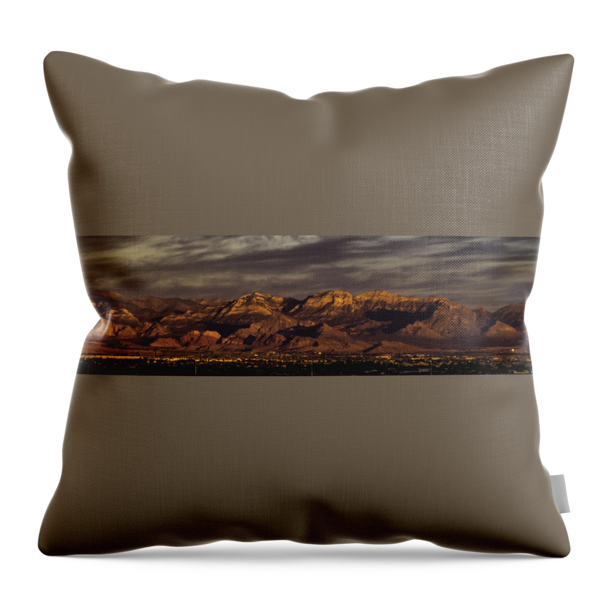 Landscapes Throw Pillow featuring the photograph In The Morning Light by Ed Clark