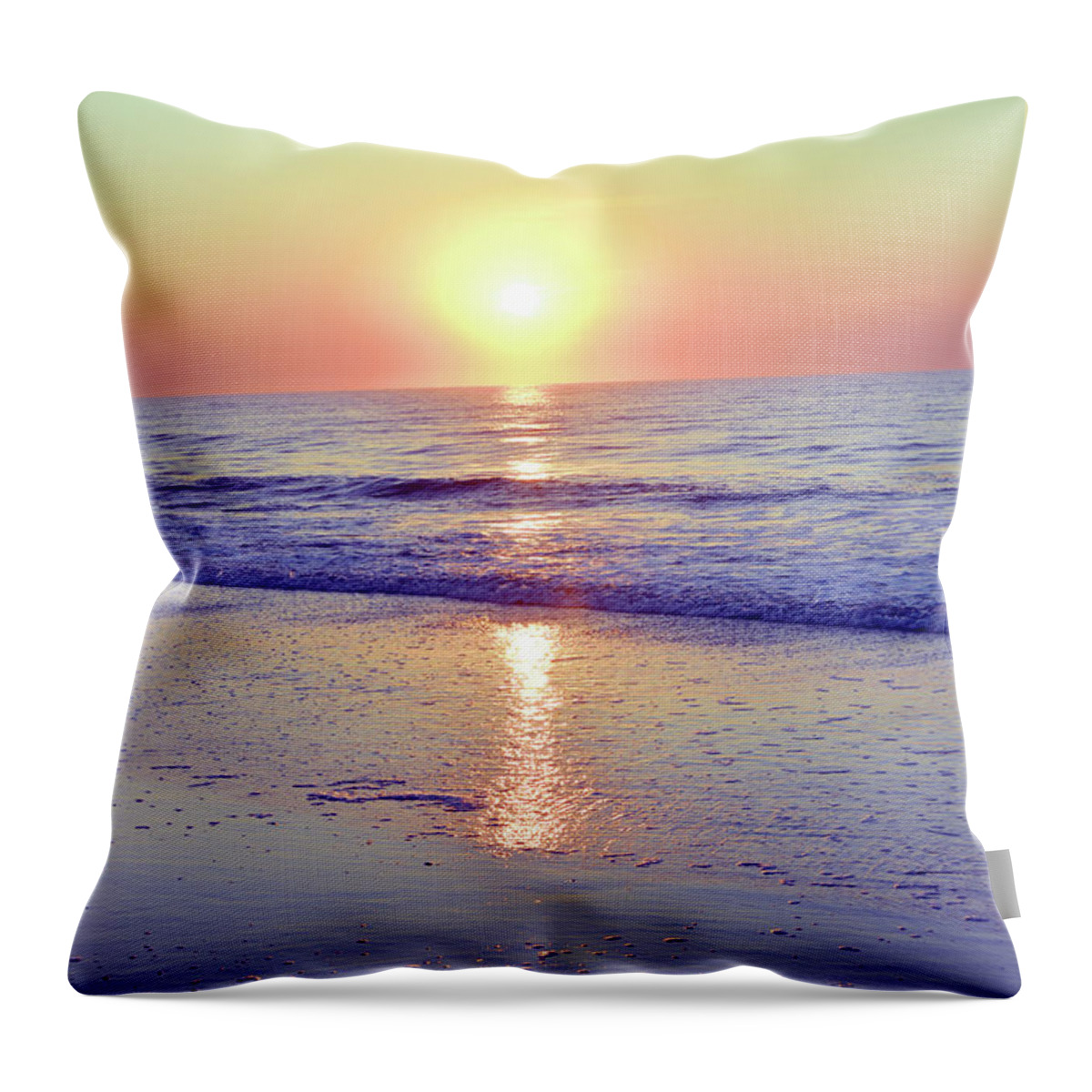 New Jersey Throw Pillow featuring the photograph In The Morning Light Everything Is Alright by Robyn King