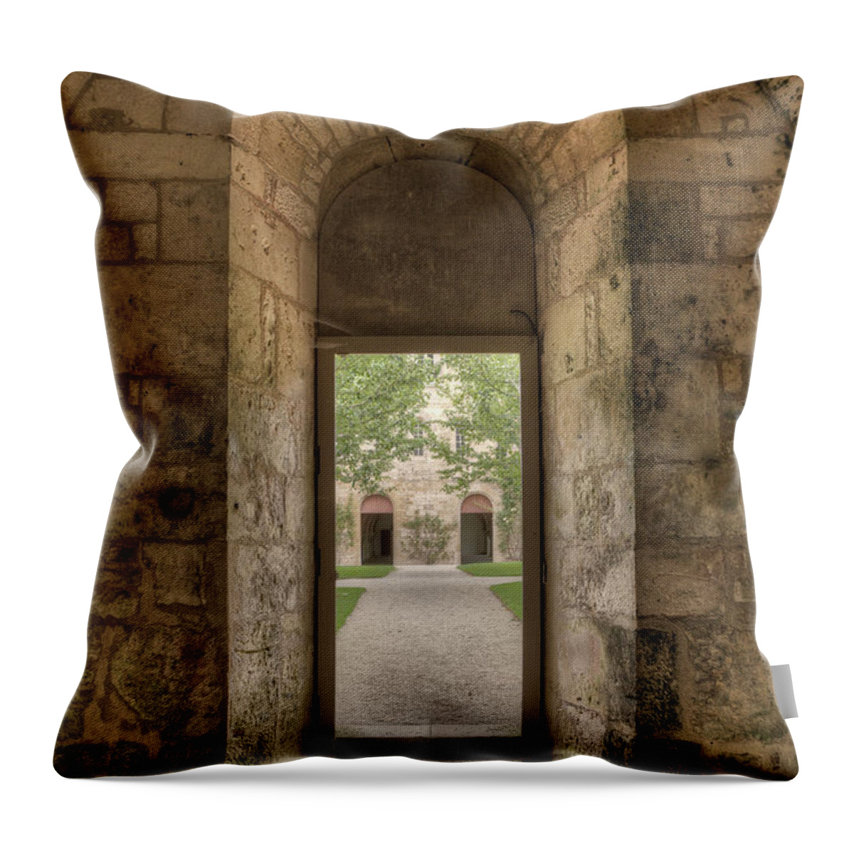 Design Throw Pillow featuring the digital art Inside Out by Jean-Pierre Ducondi