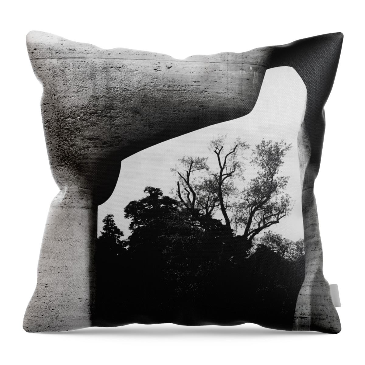 Monument Throw Pillow featuring the photograph Inside the monument by Emme Pons