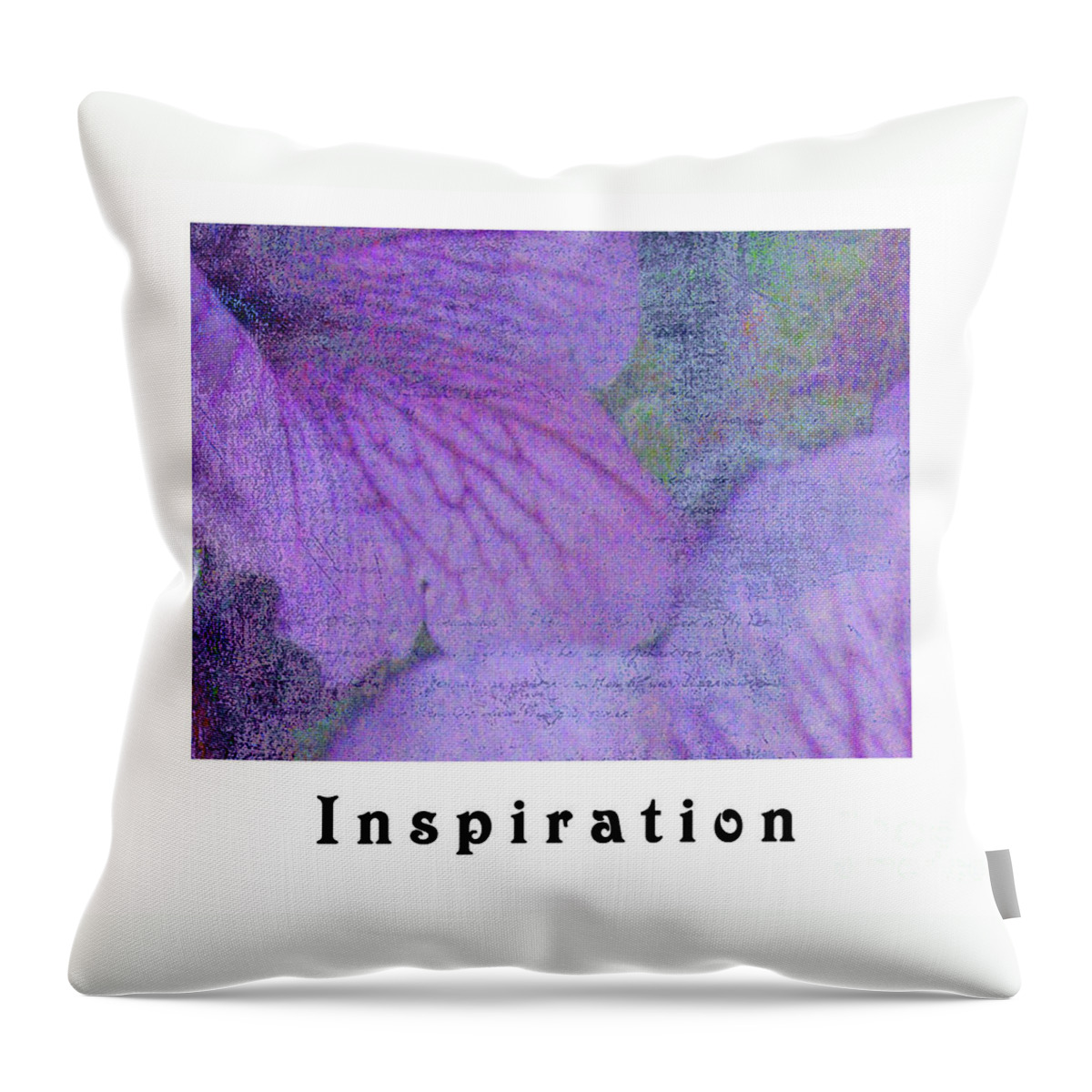 Flower Throw Pillow featuring the photograph Inspiration by Traci Cottingham