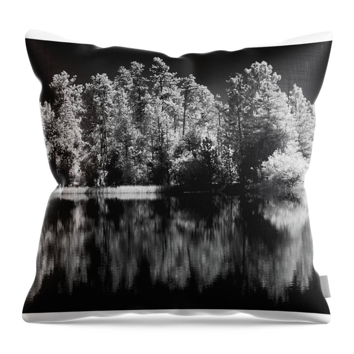  Flaming Gorge Throw Pillow featuring the photograph Invisible Reflection by Brian Duram