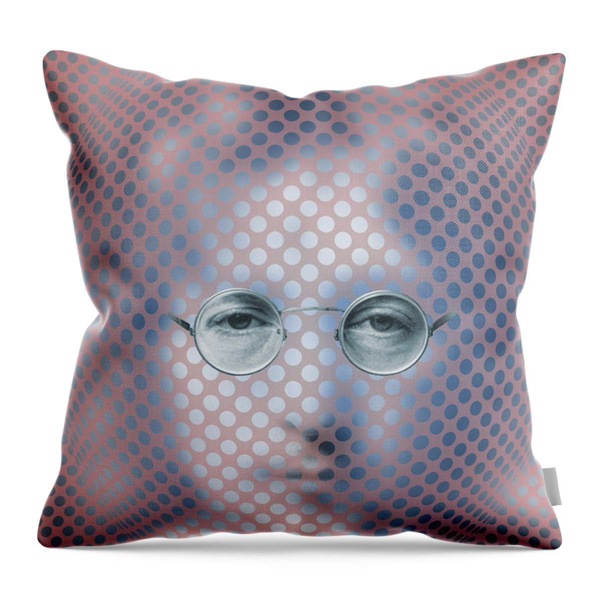 Lennon Throw Pillow featuring the photograph Isolation by Pedro L Gili