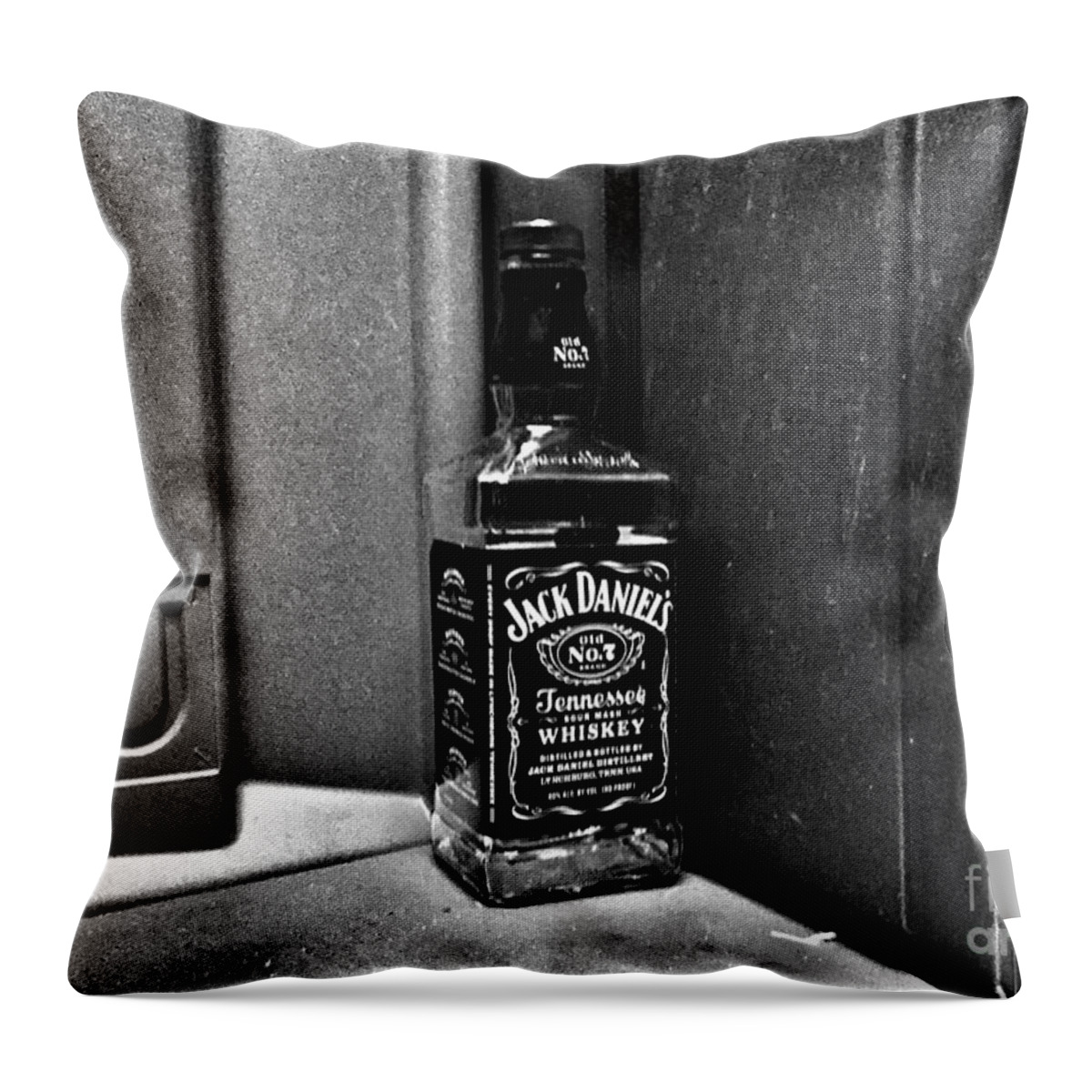 Drinking Throw Pillow featuring the photograph Jacked Up by Leah McPhail