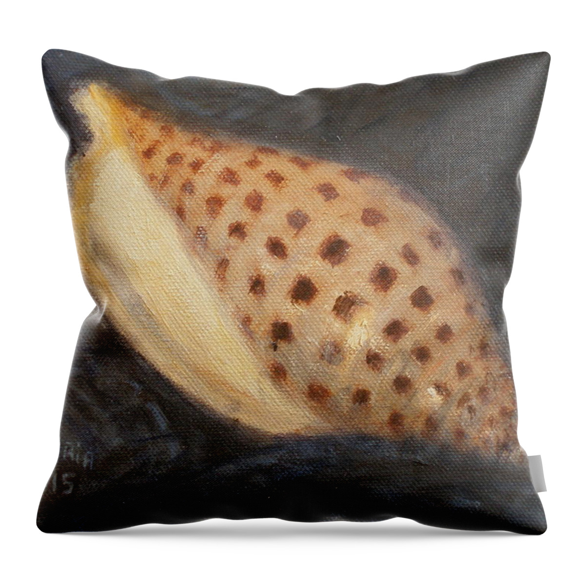 Realism Throw Pillow featuring the painting Junonia by Donelli DiMaria