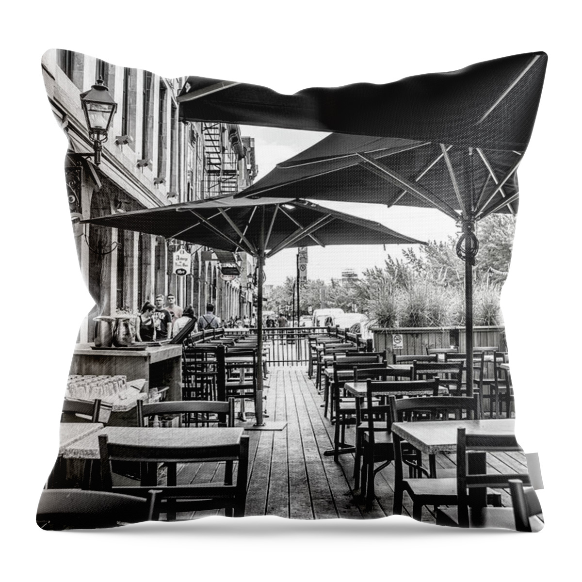 Gaspar Throw Pillow featuring the photograph Just Waiting for the Sun by Kathy Paynter