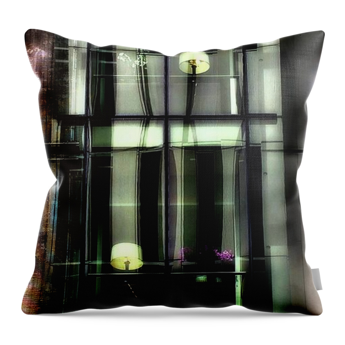 Newel Hunter Throw Pillow featuring the photograph Kindred Spirits by Newel Hunter