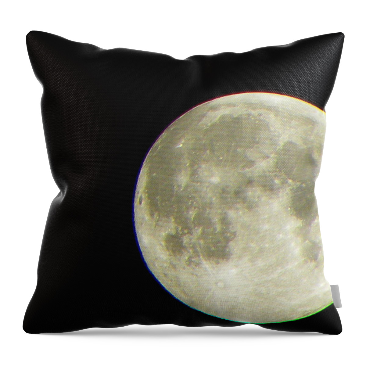 Moon Throw Pillow featuring the photograph Kissimee Prairie Full Moon by Christopher Mercer
