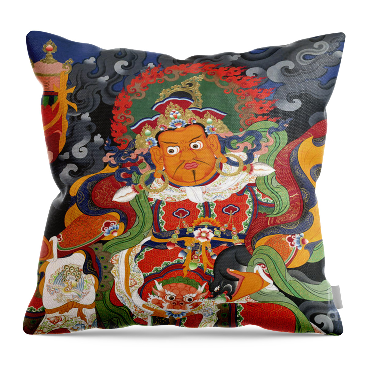 India Throw Pillow featuring the photograph Ladakh_17-15 by Craig Lovell