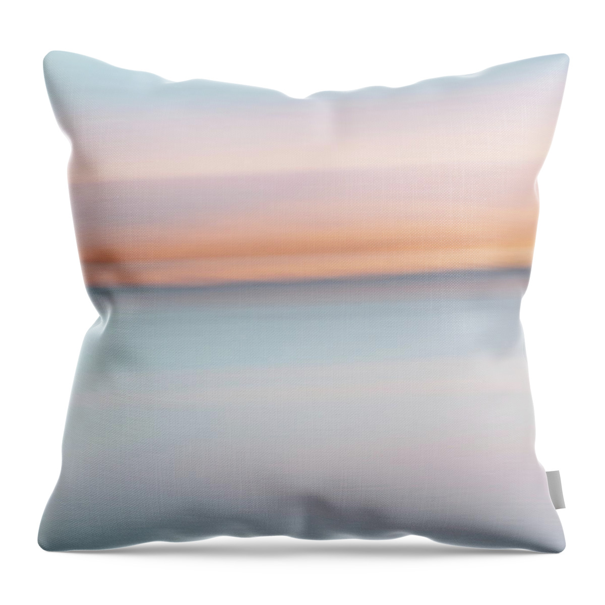 Lakeside Throw Pillow featuring the photograph Lakeside Abstract by Catherine Lau