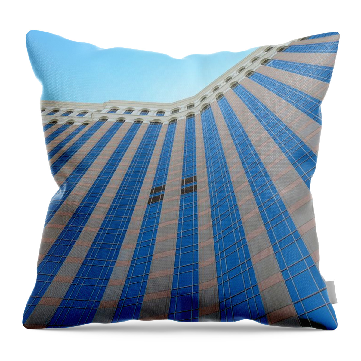 Las Vegas Throw Pillow featuring the photograph Las Vegas 1 by Vijay Sharon Govender