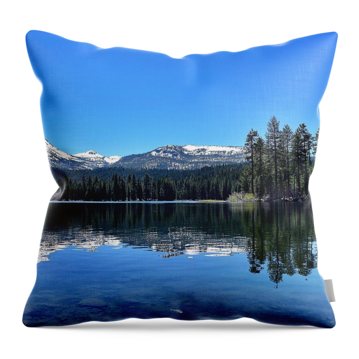 Lassen Volcanic National Park Throw Pillow featuring the photograph Lassen Volcanic National Park by Maria Jansson
