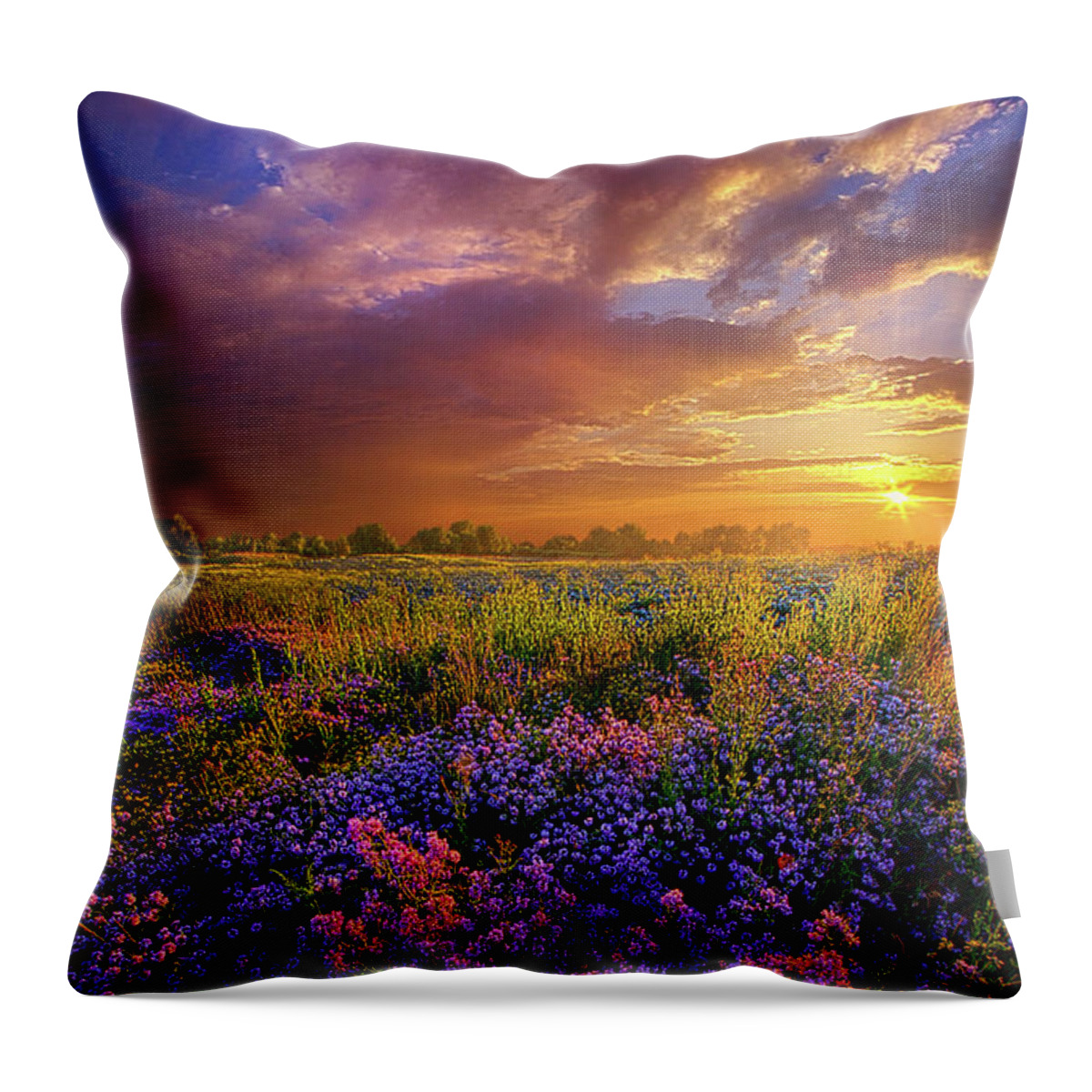 Summer Throw Pillow featuring the photograph Life Is Measured In Moments by Phil Koch