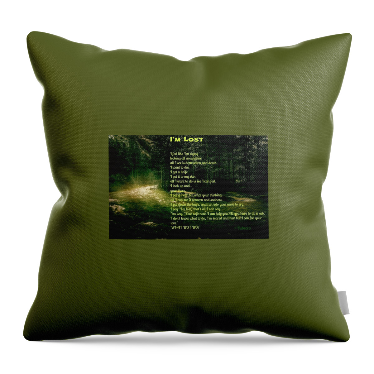  Throw Pillow featuring the photograph Lifep208 by David Norman