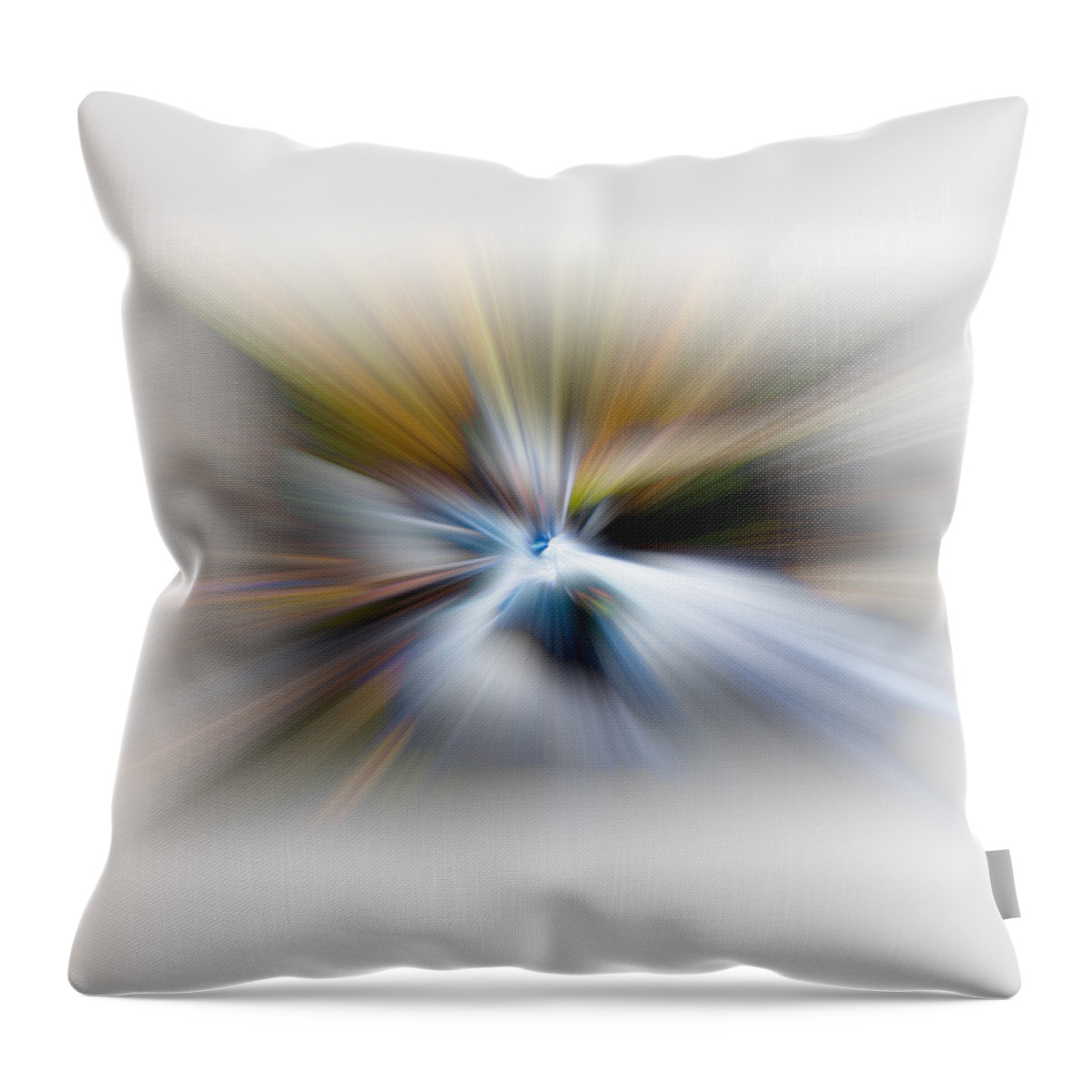Abstract Throw Pillow featuring the photograph Light Angels by Debra and Dave Vanderlaan