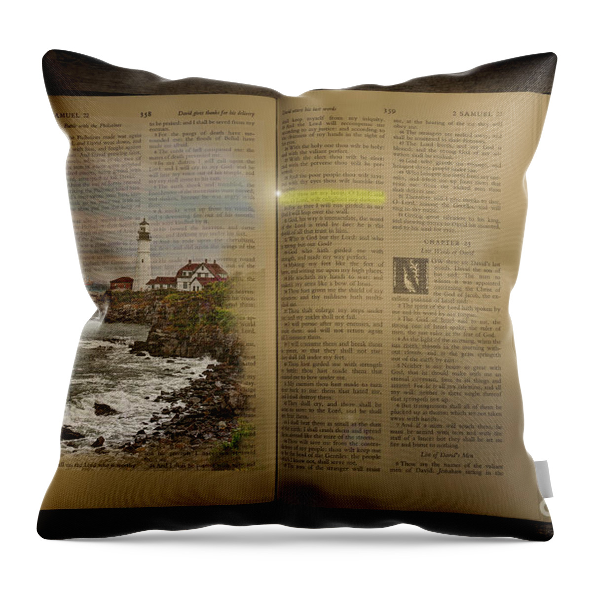 Jesus Throw Pillow featuring the photograph Light of the World by Deborah Klubertanz