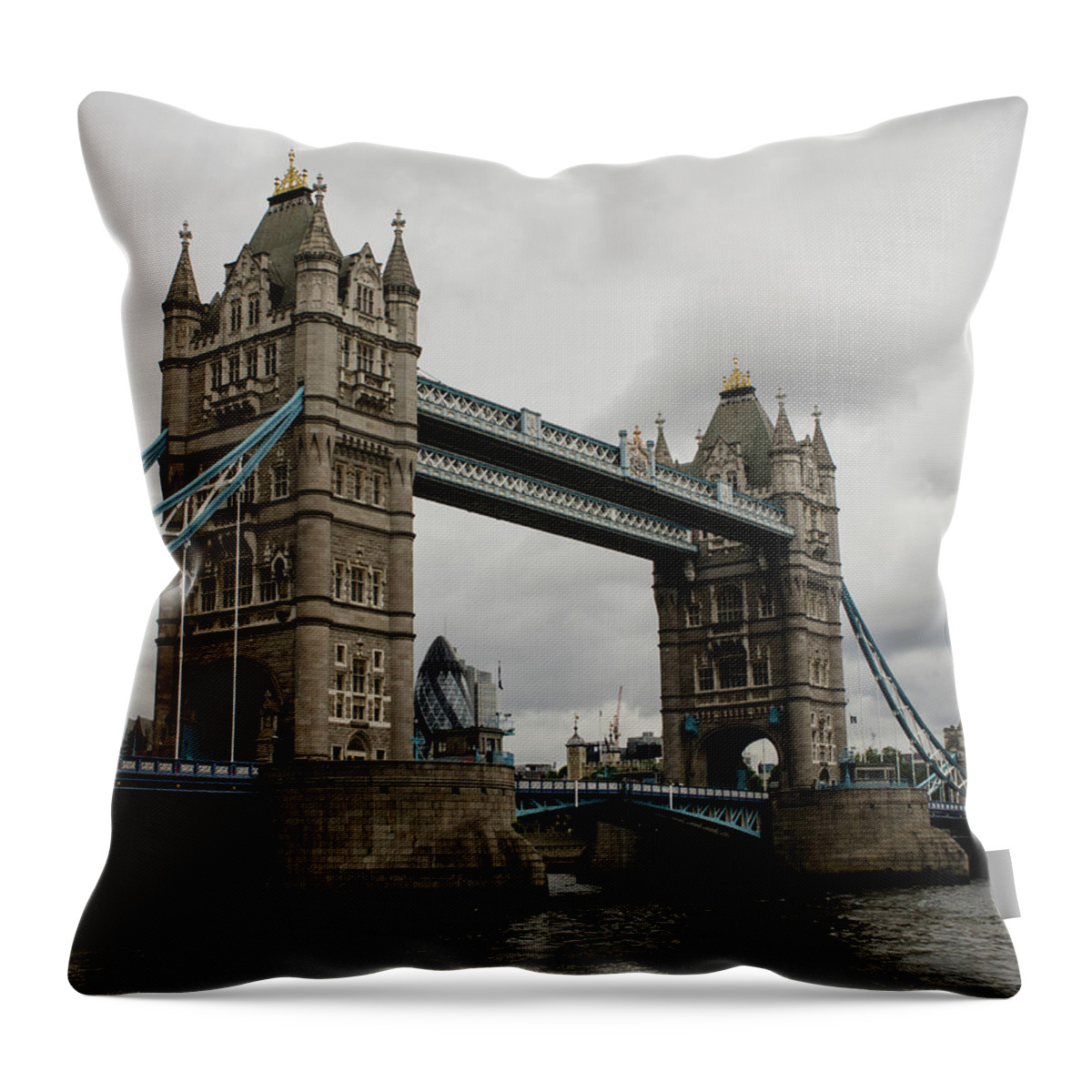 Winterpacht Throw Pillow featuring the photograph London by Miguel Winterpacht