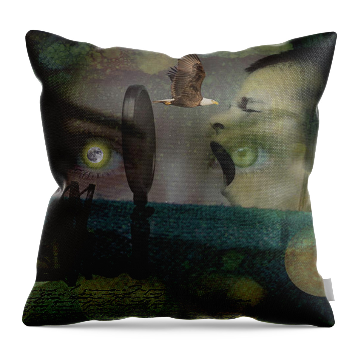 Humans Throw Pillow featuring the photograph Look at me by Ricardo Dominguez