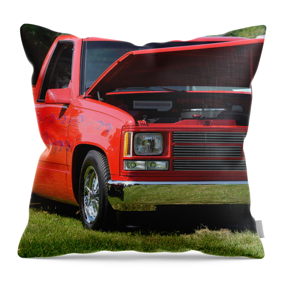 Truck Throw Pillow featuring the photograph Look of Love by Kurt Keller