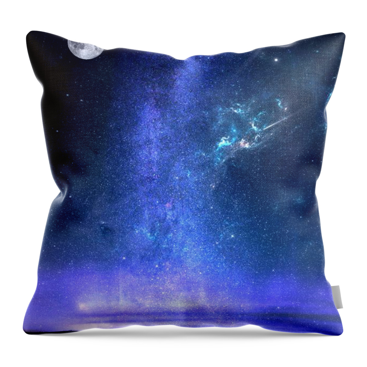 Looking Up Throw Pillow featuring the painting Looking Up by Mark Taylor