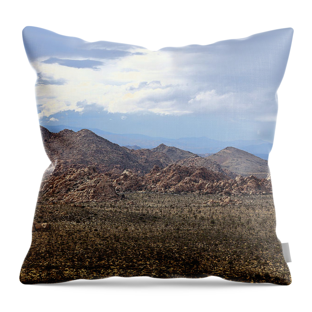 Lost Horse Valley Throw Pillow featuring the photograph Lost Horse Valley by Viktor Savchenko