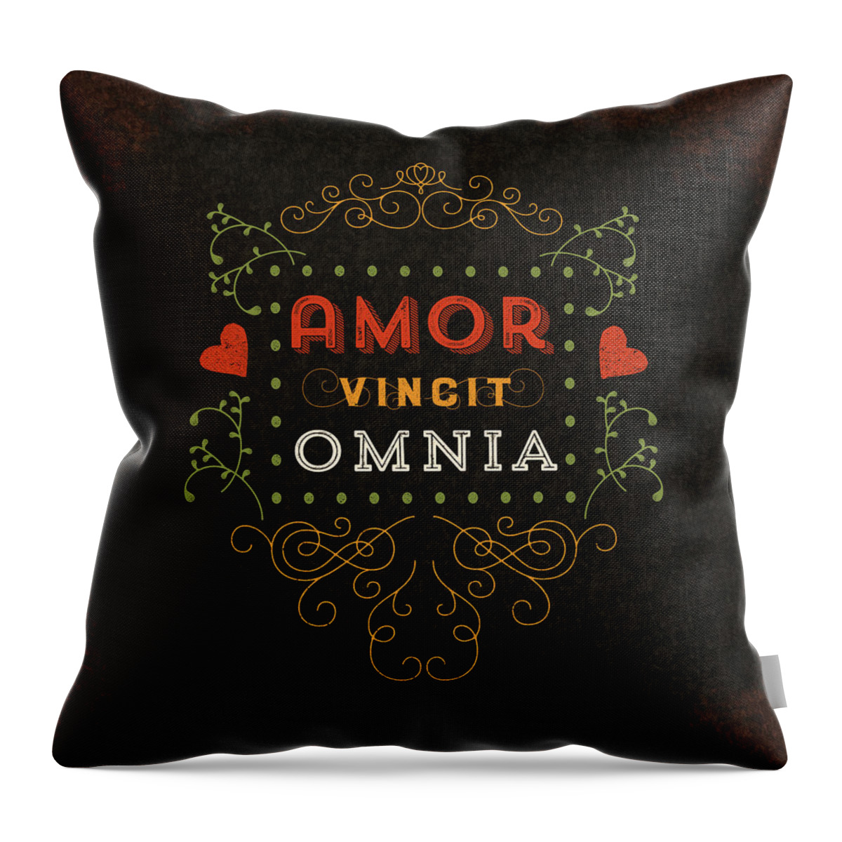 Love Throw Pillow featuring the digital art Love Conquers All by Antique Images 