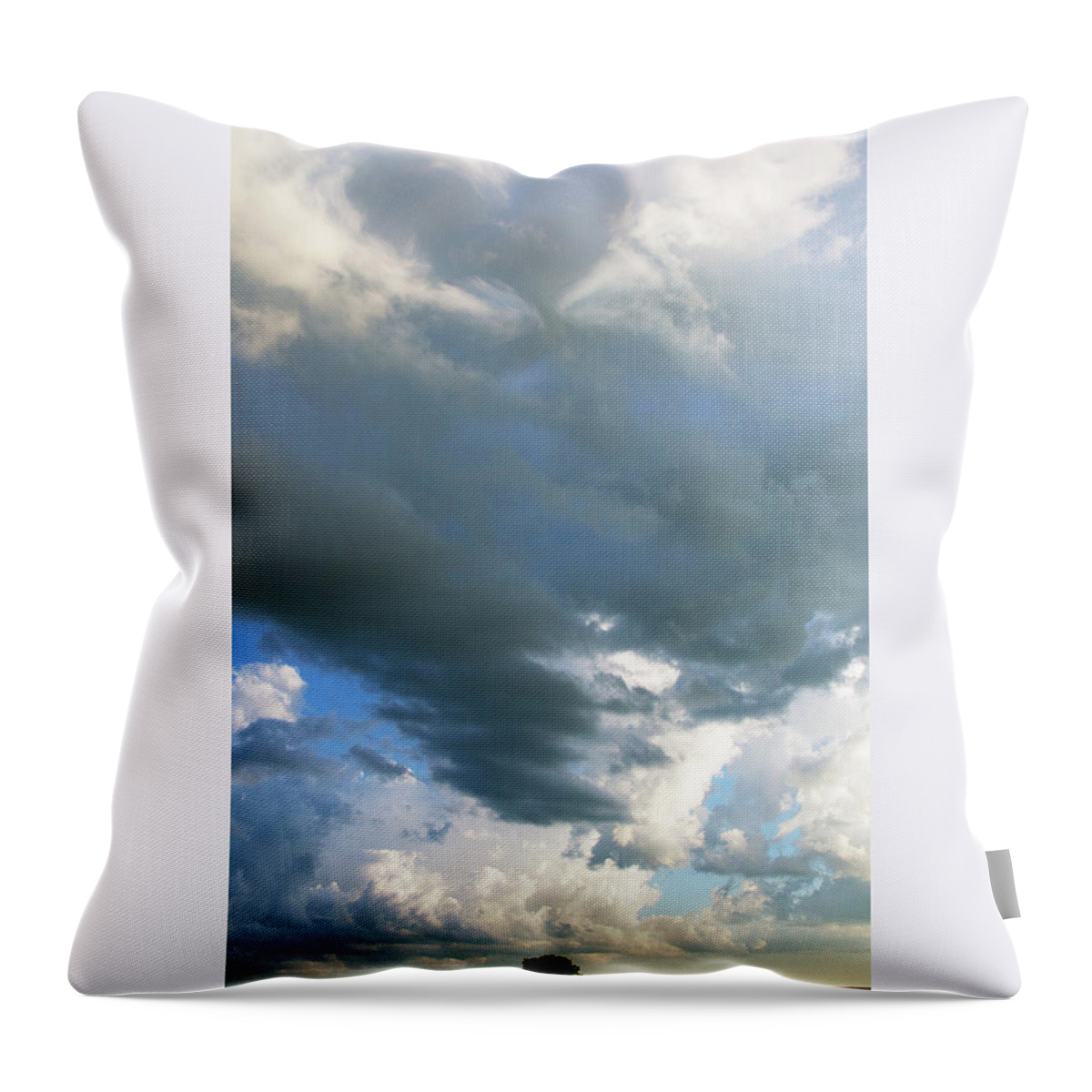  Throw Pillow featuring the photograph Love by Sandra Parlow
