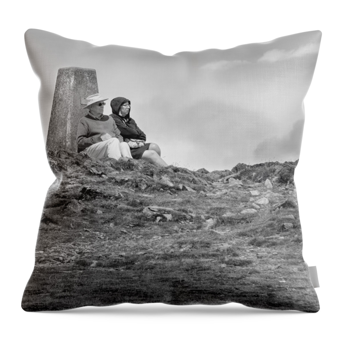 Office Throw Pillow featuring the photograph Made It by Linsey Williams