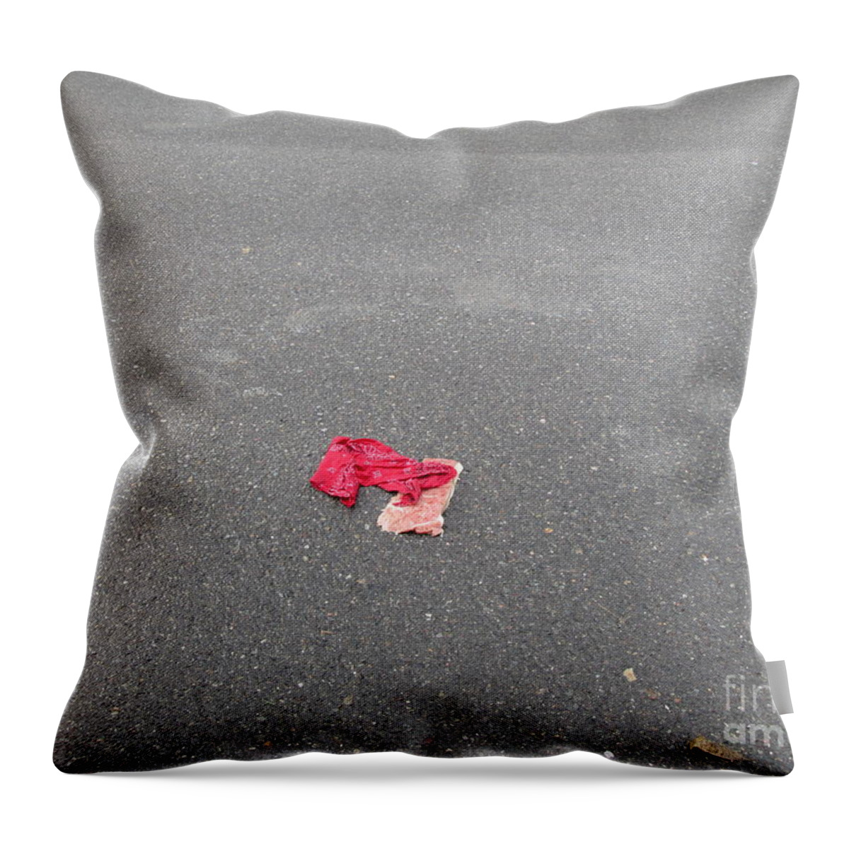 Meat Throw Pillow featuring the photograph Made out of Meat by Marie Neder