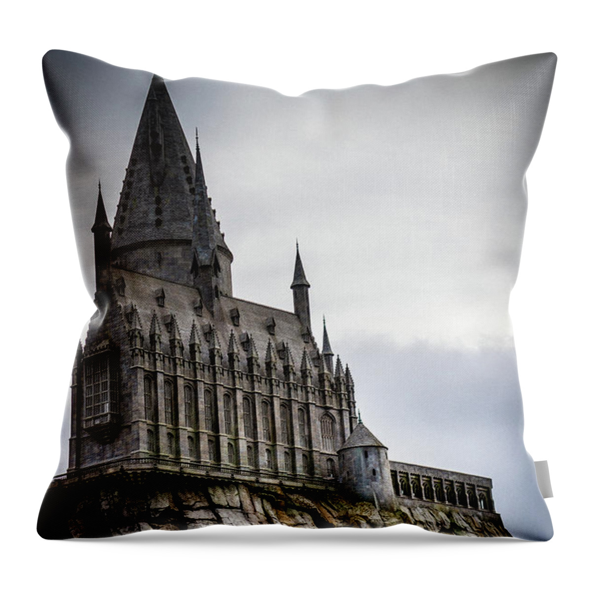 Castle Throw Pillow featuring the photograph Magical Place by Matthew Nelson