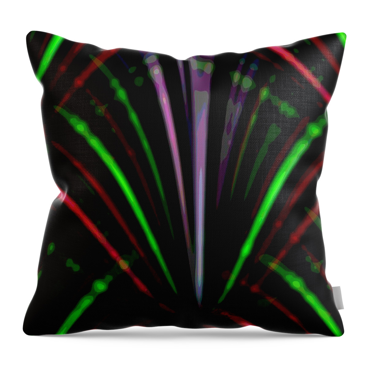 Marquee Throw Pillow featuring the digital art Marquee by Tim Allen