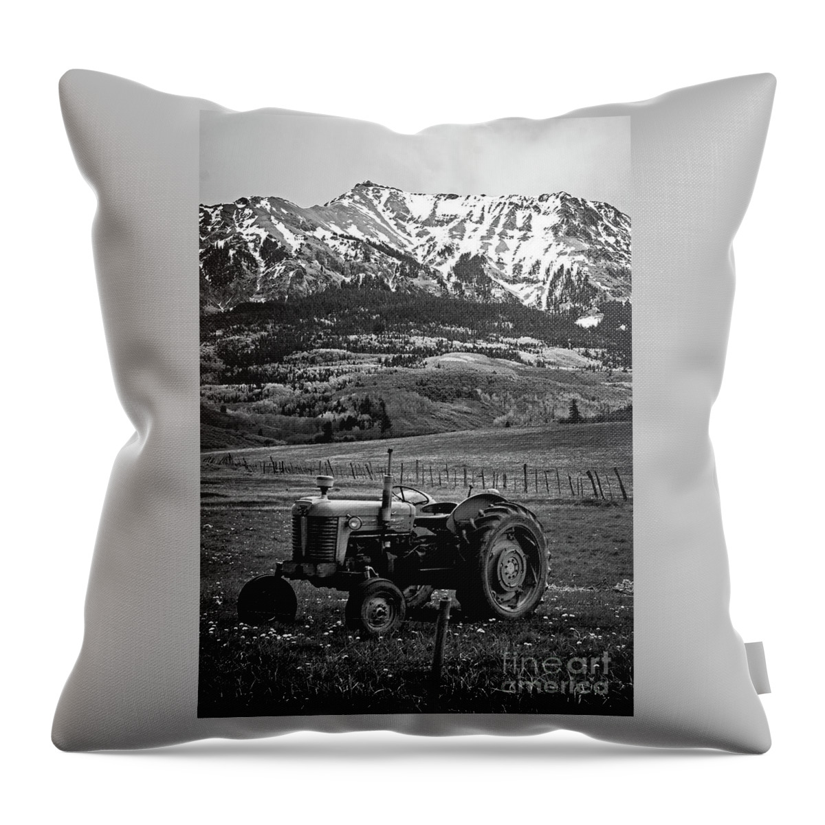 Massey Throw Pillow featuring the photograph Massey near Dallas Divide by Imagery by Charly