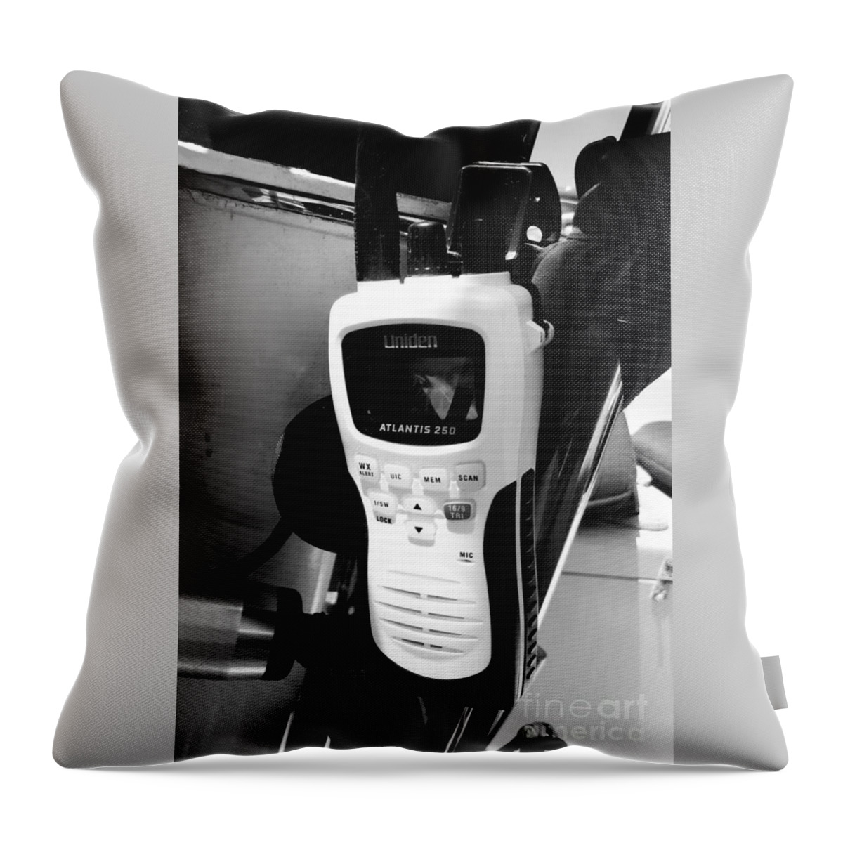 Sailors Call Throw Pillow featuring the photograph Mayday by Lisa Koyle