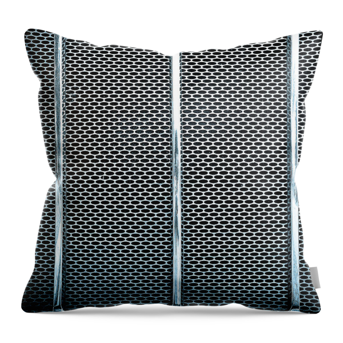 Abstract Throw Pillow featuring the photograph Metal Texture No.20 by Fei A