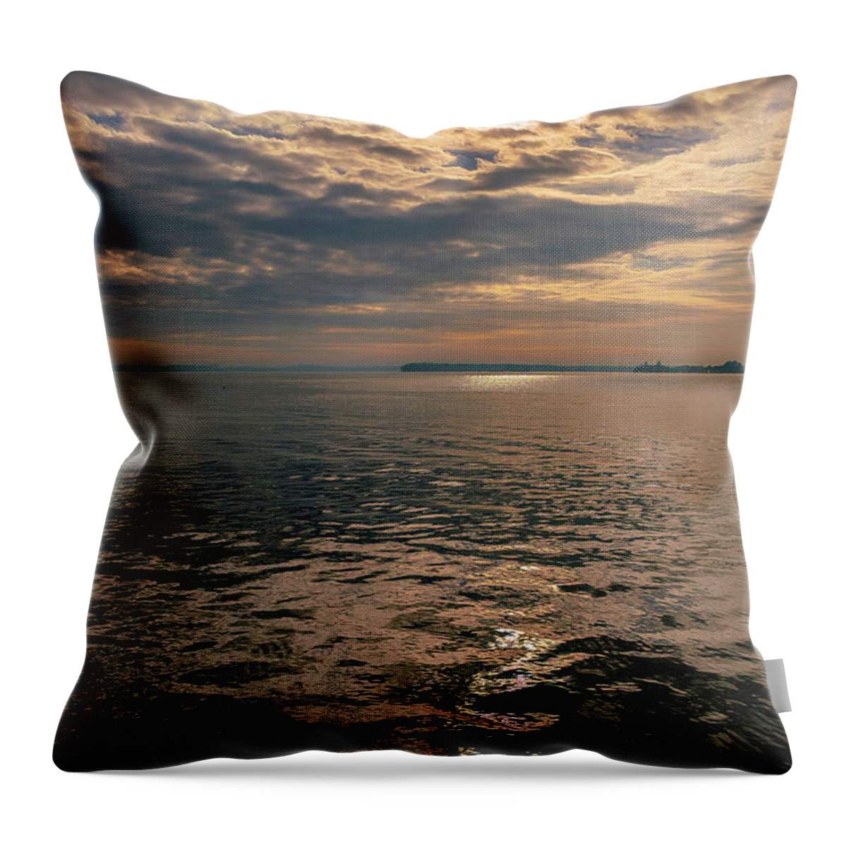 Miami Throw Pillow featuring the photograph Miami Sunrise 20 by Steven Richman