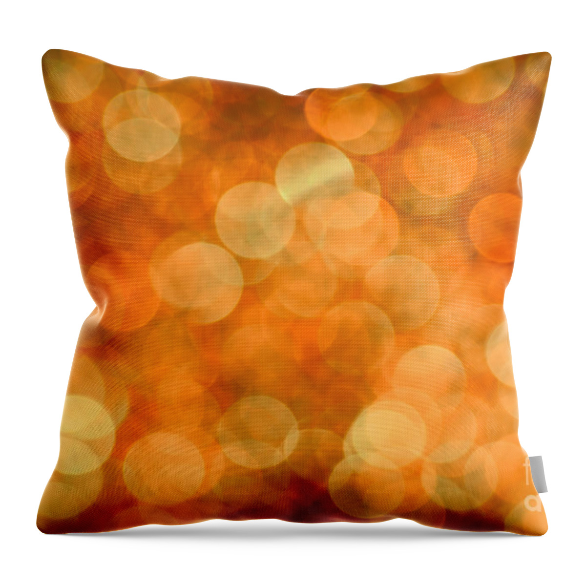 Abstract Throw Pillow featuring the photograph Midas by Jan Bickerton