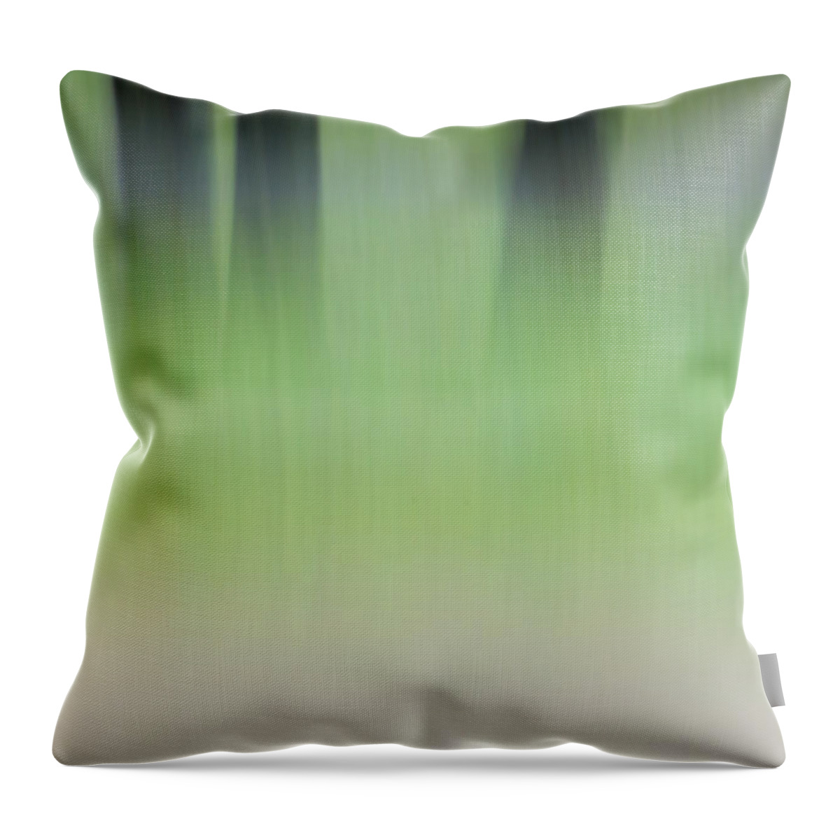 Woods Throw Pillow featuring the photograph Mint Slice by Jeff Mize