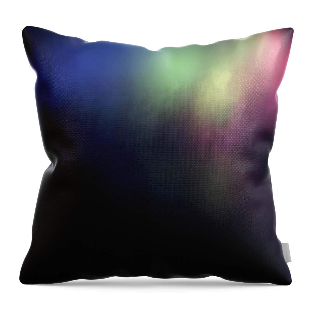 Corday Throw Pillow featuring the photograph Light Paintings - Monet Meditation by Kathy Corday