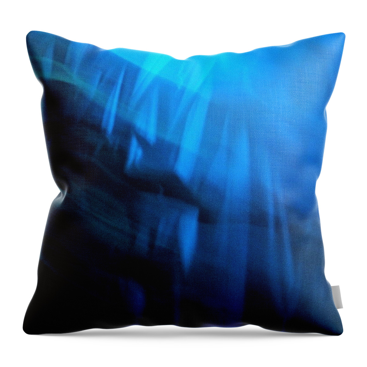 Abstract Throw Pillow featuring the photograph Moodscape 6 by Sean Griffin