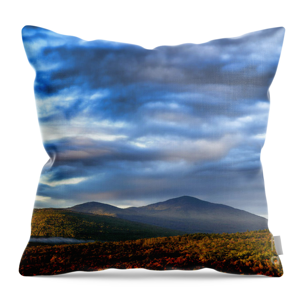 Maine Throw Pillow featuring the photograph Morning Light by Alana Ranney