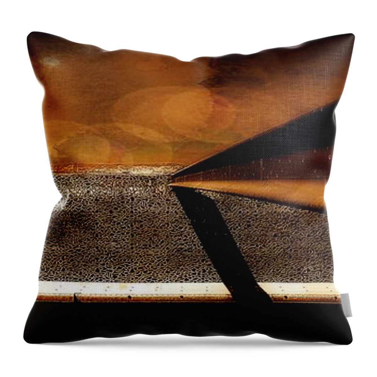 Bokeh Throw Pillow featuring the photograph Mucem,Panoramic,Bokeh by Jean Francois Gil